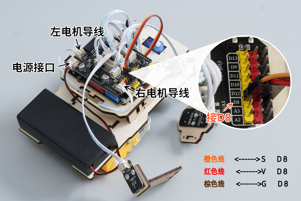 HS-E16多功能智能小车