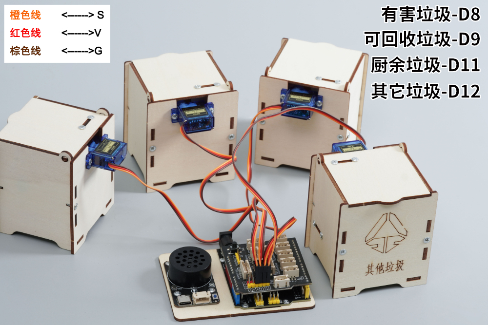 HS-E18 智能语音识别垃圾桶