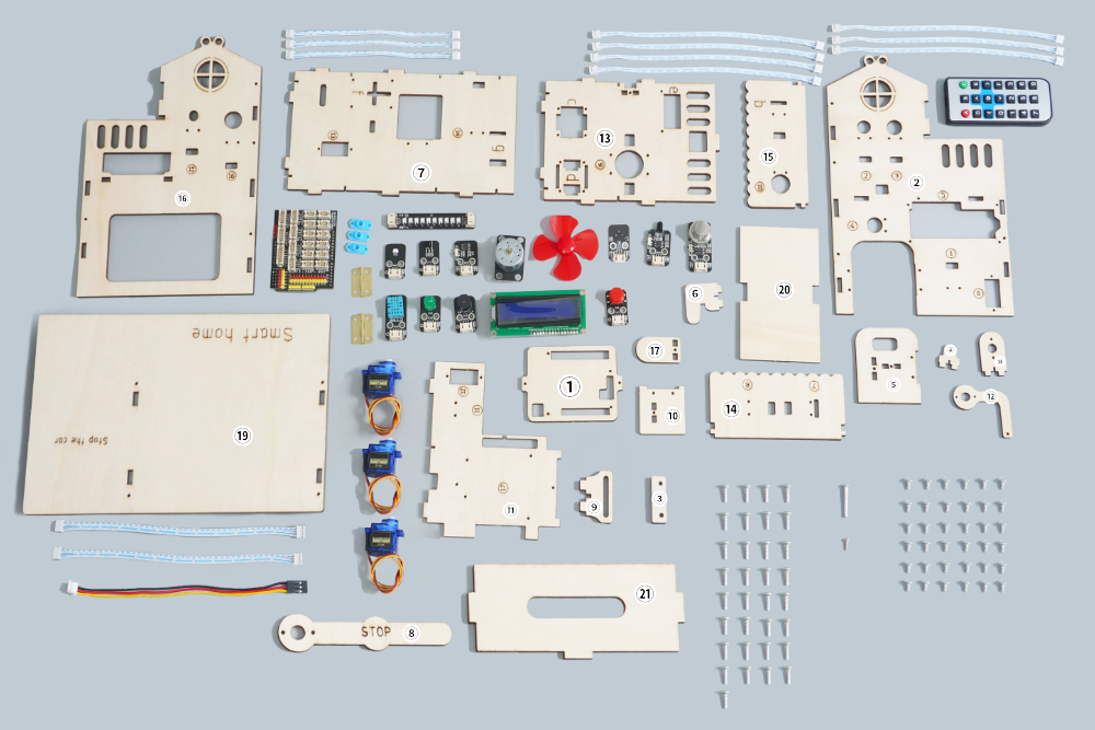 HS-E20Arduino智能家居