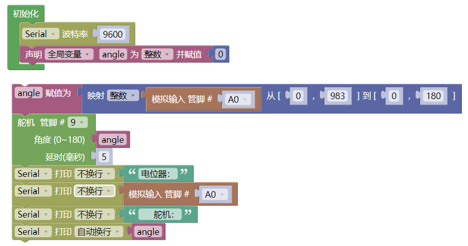 sg90 9g舵机