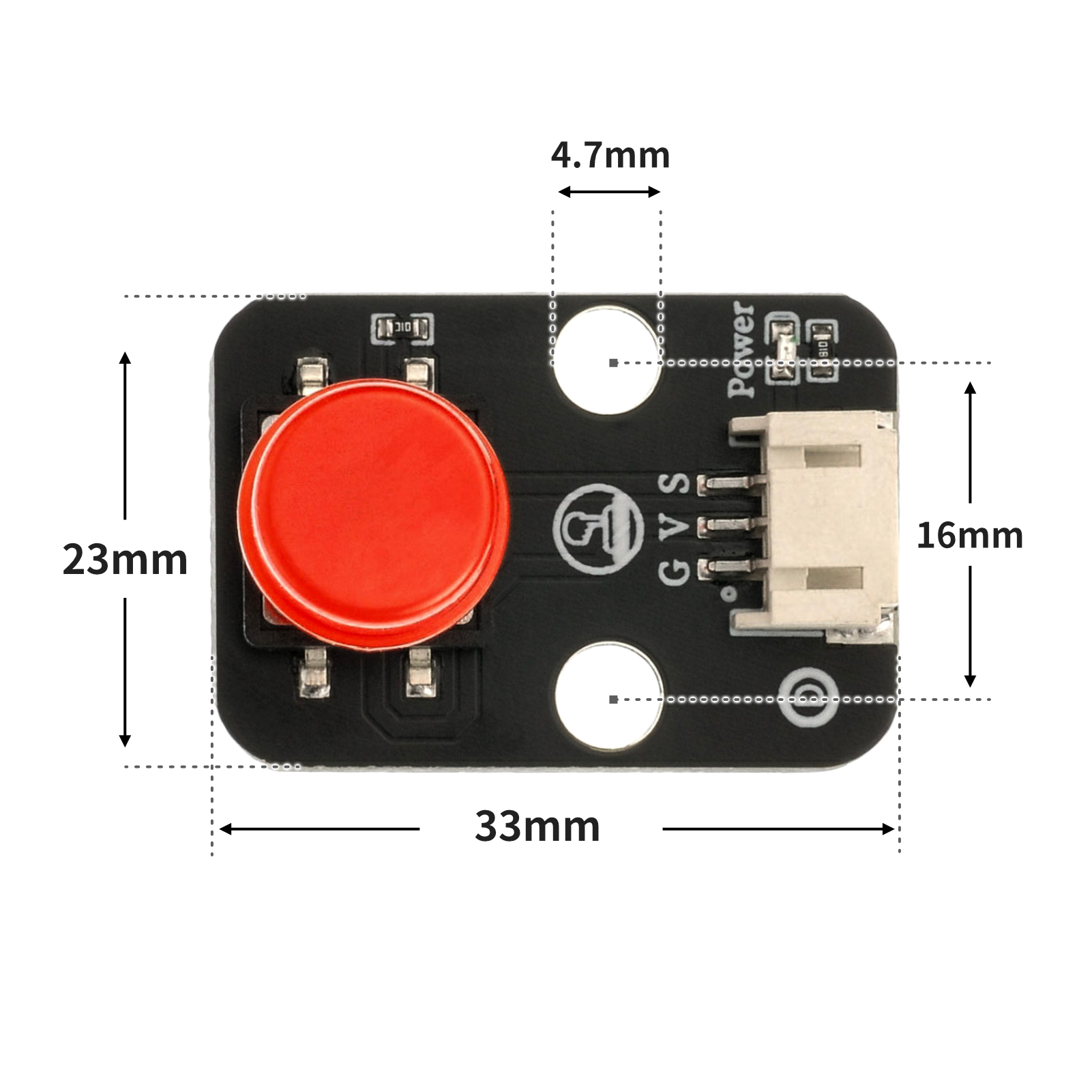 HS-KEY1L 按键开关模块