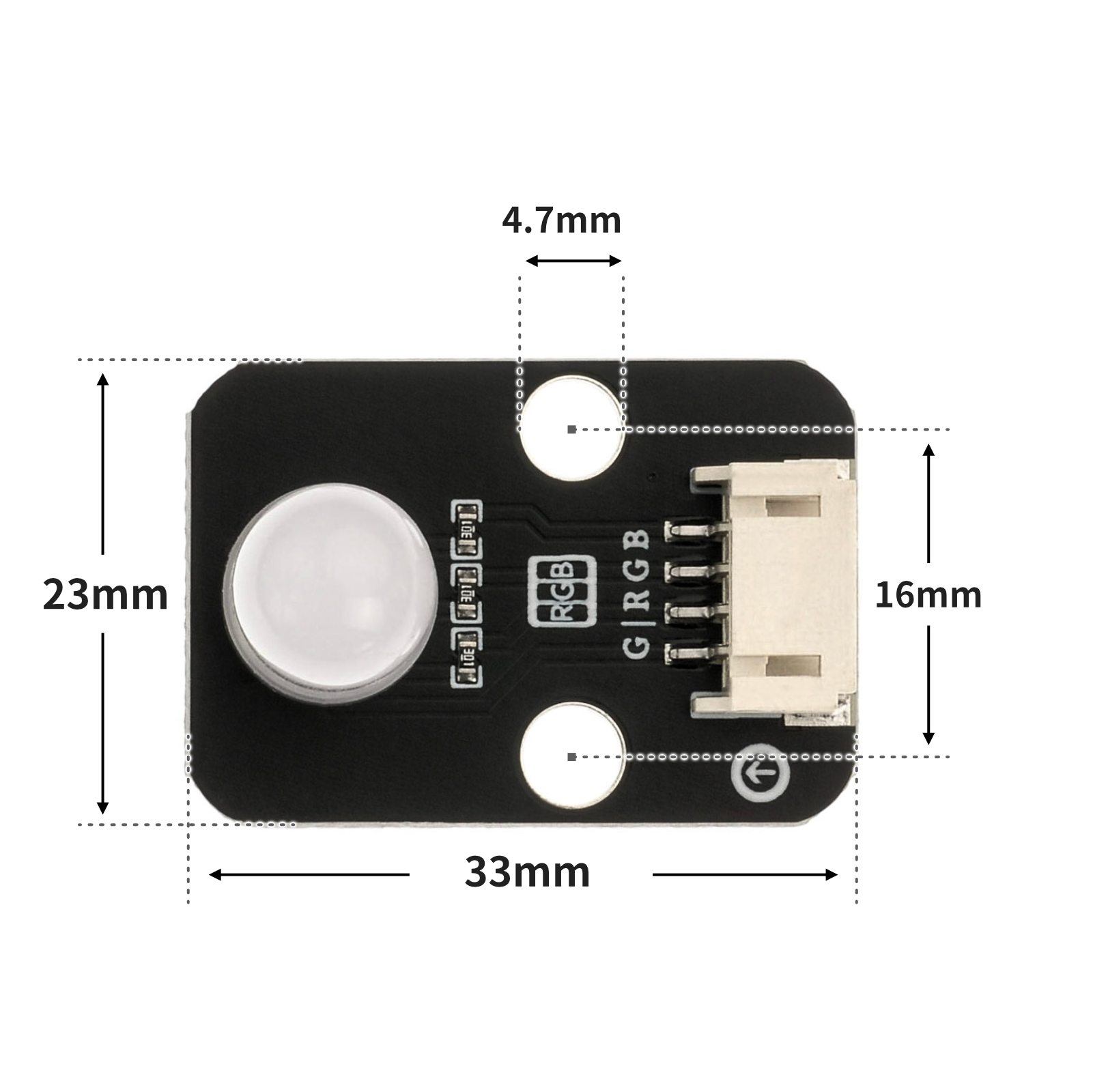 HS-F01L RGB LED灯模块