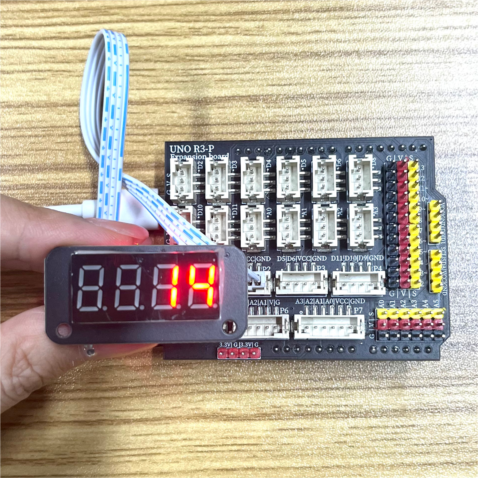 HS-F14P 四位LED数码管